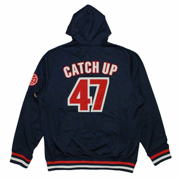 LRG Lifted Research Group Men's Emrbroidered 47 Catch Up Full Zip Hooded Jacket - Picture 4 of 11